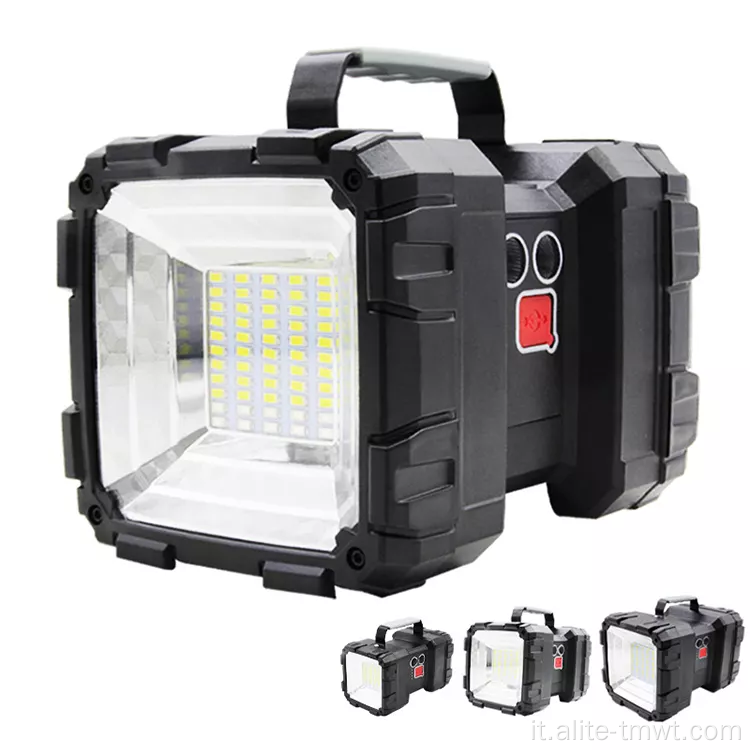 Searchlight a LED a doppia testa in standby 3+4 luci