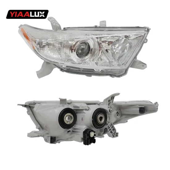 DRL Lamp Auto Work Head Light Car Halogen & Xenon Headlight for Toyota Highlander 2011-2013