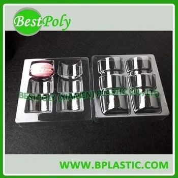 Cheap price palstic macaron tray insert packing for sale