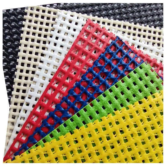 UV and Mildew Resistant 1000 Denier x 1000 Denier PVC Vinyl Coated Polyester Mesh Fabric: High-Durability Material for Various Applications