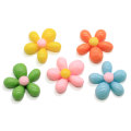 Fashion Creative Irregular Petal Flower Resin Charm Jewelry Making Handmade Mini Craft for Toy Ring Making Phone Shell Decoratio