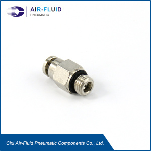 Air-Fluid Push in Fittings Lube Adapter Male Straight.