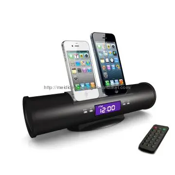 small speakers with LCD display,alarm clock