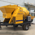 Electric concrete mixing pump