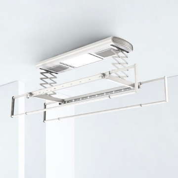 2024 Top Selling Multi-Function Electric Drying Rack: A Smart, Heated, WiFi-Enabled Ceiling-Mounted Clothes Heater for Your Home