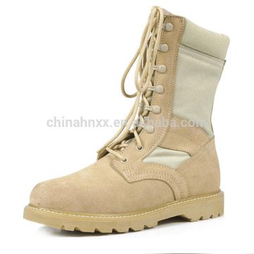 durable cow suede leather military swat desert boots