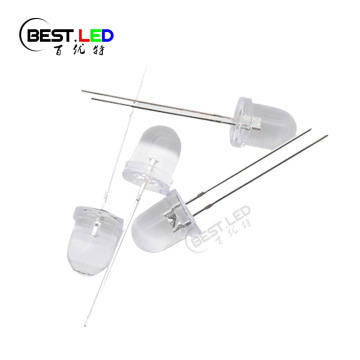 Ultra Bright 8mm Yellow LED Diode Lights 590nm