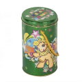 밧줄 손잡이가있는 Dadi Decorative Round Tin