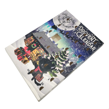 25 windows chocolate Christmas design advent calendar