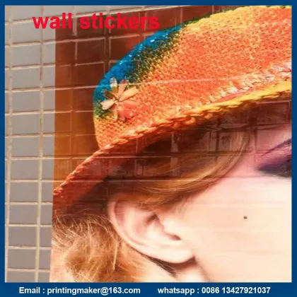 Custom Vinyl Wall Stickers with Adhesive