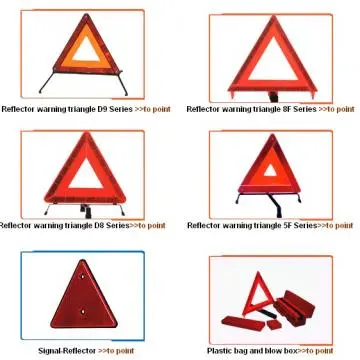 Warning triangle/Traffic safety products