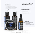 4pcs/set Men Beard Kit Grooming Beard Set Beard Oil Moisturizing Wax Blam Comb Beard Wash Beard Conditioner With Box