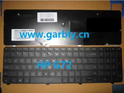 Original HP Cq72 G72 Keyboard Black Us (HP CQ72 US KEYBOARD)