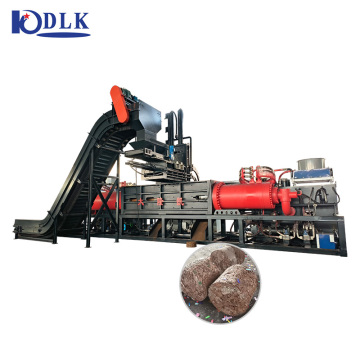 Atık çelik yongalar metal briquetting pres makinesi