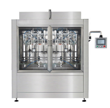 Servo Drive Riempimento del pistone Linea di produzione per riempimento e tappatura della bottiglia di vetro