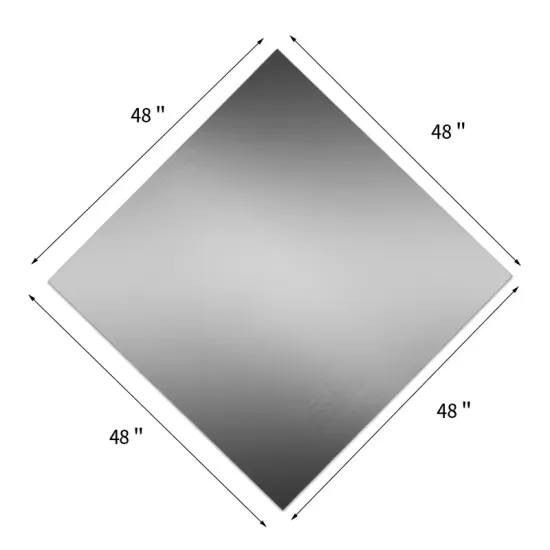 High Quality Printable 3003 3005 Sublimation Blank Aluminum Sheet