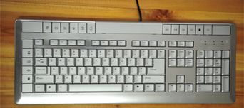 Aluminum keyboard AK8701