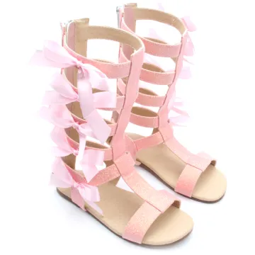 2017New Style Summer Girls Kids Sandals Toddler Gladiator Sandals
