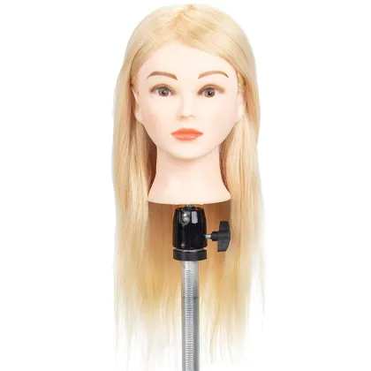 Mannequin Training Head human hair hairstyles teaching head Hairdresser Training Model for hairdressers wig Mannequin head