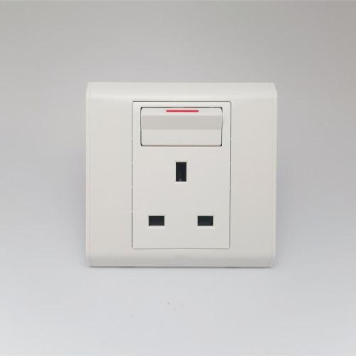 Electrical Wall Light Switch Socket 1gang