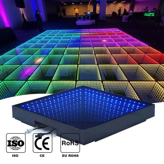 Charming Floor Pixel LED Dance DMX Controller for Portable 3D Star Wedding Dancing Bars