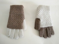 Gestrickte Farbanpassung warme Handschuhe