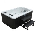 Bañera de hidromasaje de hidromasaje de spa en la cubierta elevada Whirlpool Spa Sex Masaje Mini 2 Personas Indoorhottub