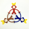 Monkey Pop Silicone Keychain Fidget Sensory Toys