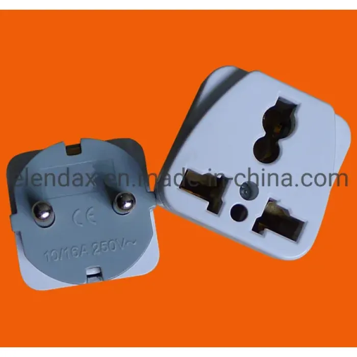 Steker Sakelar Dua Cabang Gaya Eropa (P7055)