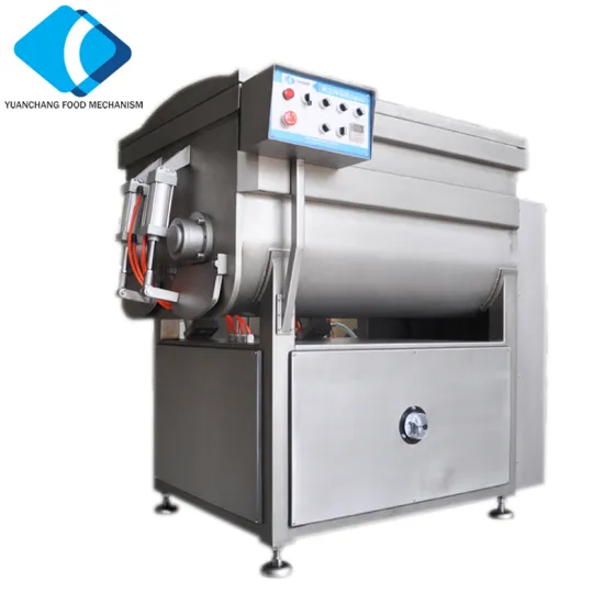 Custom Vacuum Meat Mixer with Special Auger Design