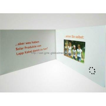 2.8\" TFT LCD video greeting card