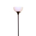 Black piano standing floor lamp