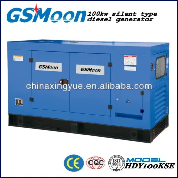 Silent type 100kw CE approval Diesel Generator