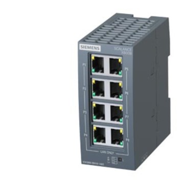 6GK5 008-6GK5008-0BA10-1AB2 SCALANCE XB008 Unmanaged Industrial Ethernet Switch