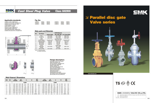 Cast Steel Plug Valve (Class 600/900)