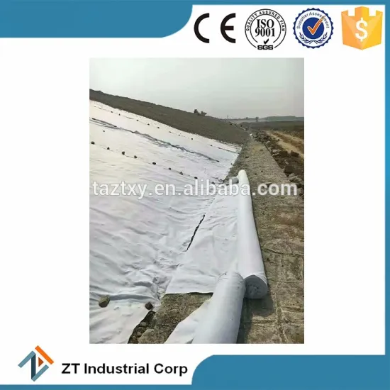 polyester PET spunbond nonwoven fabric geotextile