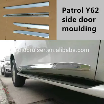 nissa-n patrol Y62 side door moulding chrome trim