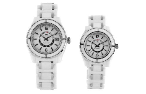 Oem Fashion White Womens 3 Atm Ceramic Wrist Watches With Japan Movt