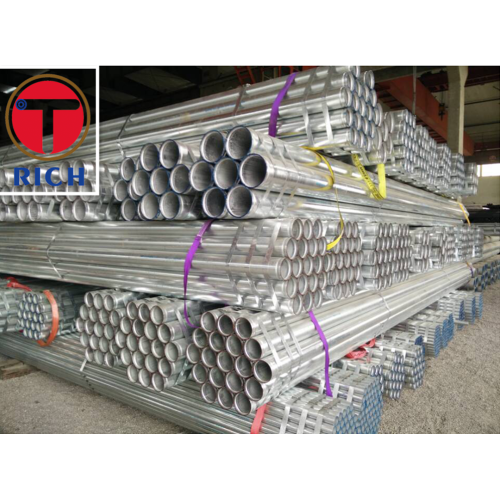 Tubo de aço carbono quadrado galvanizado mergulhado a quente redondo