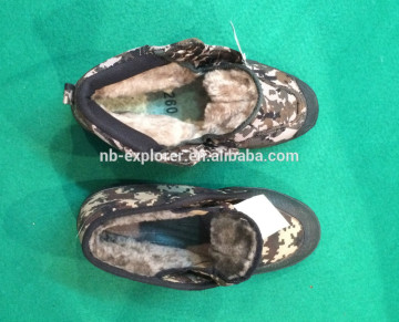 Canvas rubber shoes for Winter / top quality sport shoes supplier
