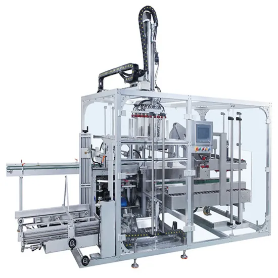 Automated Case Packer: Single Machine for Carton Box Opening, Loading, and Sealing