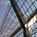 PVC Coated Anti-Climb Airport Fence with Razor Wire