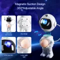 Um projetor de galáxia com luar e controle remoto