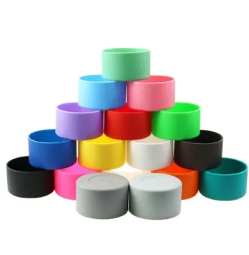 Thermo Vacuum Flask Water Bottle Accessories Pack: Silicone Protective Boot, Bottom Sleeve, Case Cover, Aquaflask Bumper, and Tumbler Base