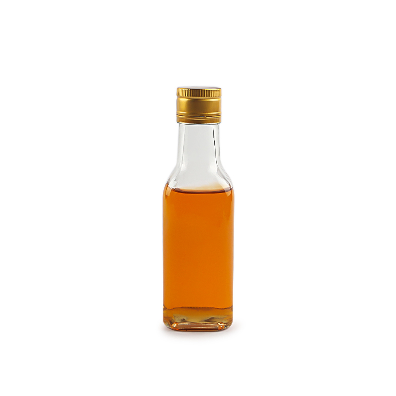 200ml Clear Square Olive Oil Glass Bottle