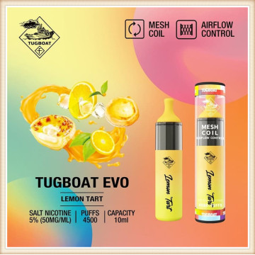 Portugal Tugboat Evo 4500 Puffs Vape jetable