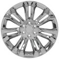 24 Sete Split falou Black GMC Replica Rim