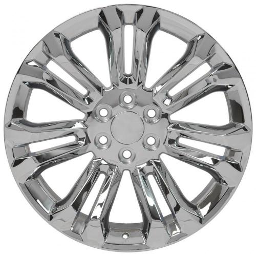 Black Machined Rim 24 Seven split spoke Black GMC Replica rim Manufactory