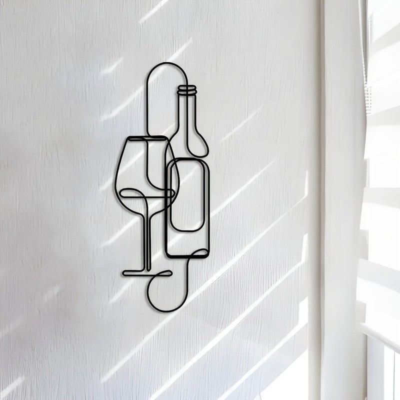 Line Metal Wall Decor