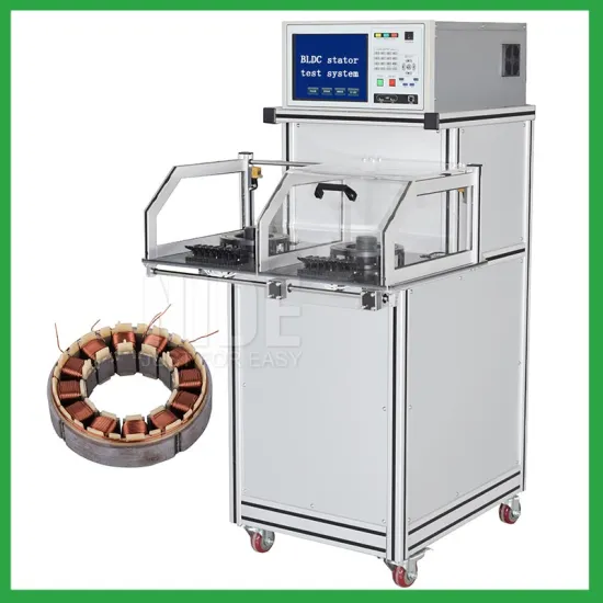 Auto air condition BLDC sator testing panel machine